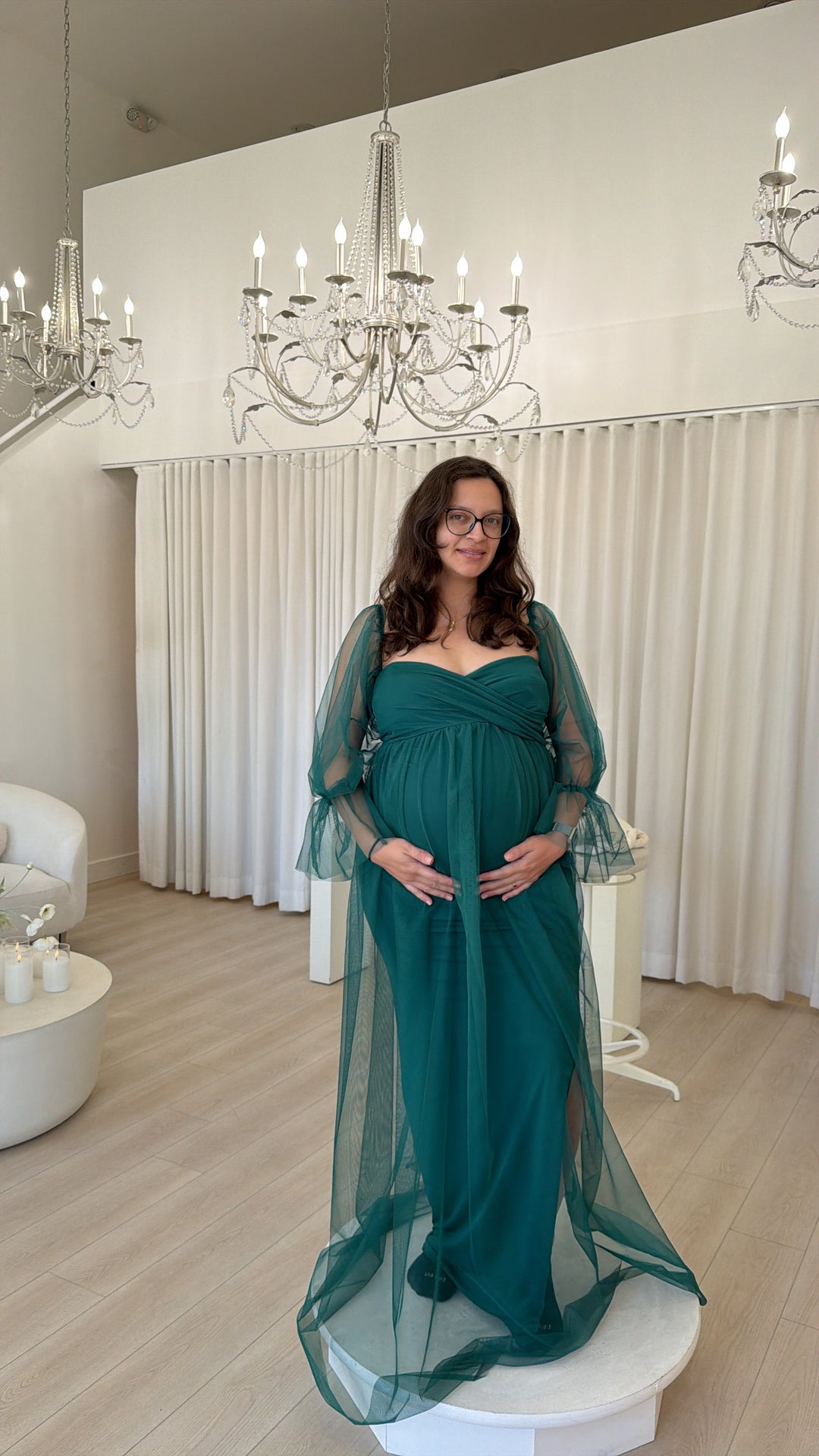 Maternity dress from Anyuta Couture petite to plus size 
