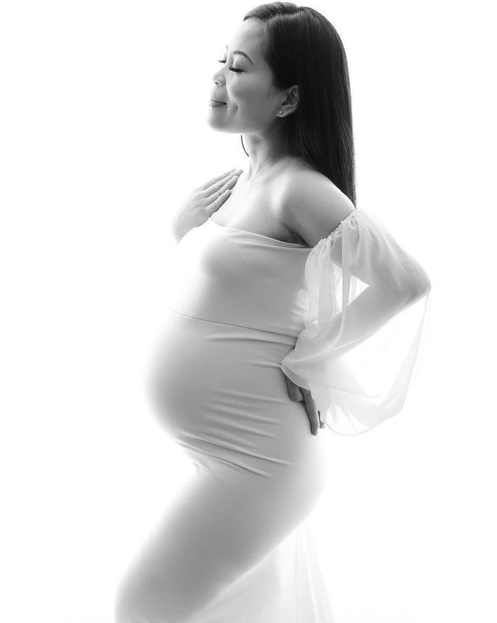 Lulu Dress - Designed To Sculpt And Flatter This Elegant Maternity Lulu Dress - Designed To Sculpt And Flatter This Elegant Maternity