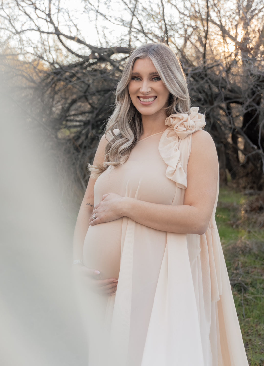 Sofia Maternity Photoshoot Dress.