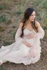 Vienna sweetheart Gown Maternity Dress