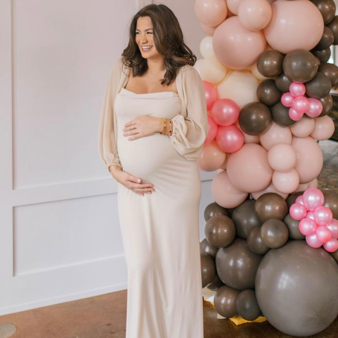 Lulu Dress - Designed To Sculpt And Flatter This Elegant Maternity Lulu Dress - Designed To Sculpt And Flatter This Elegant Maternity