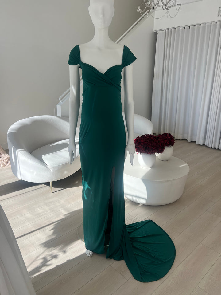 Emerarld off the shoulder XL