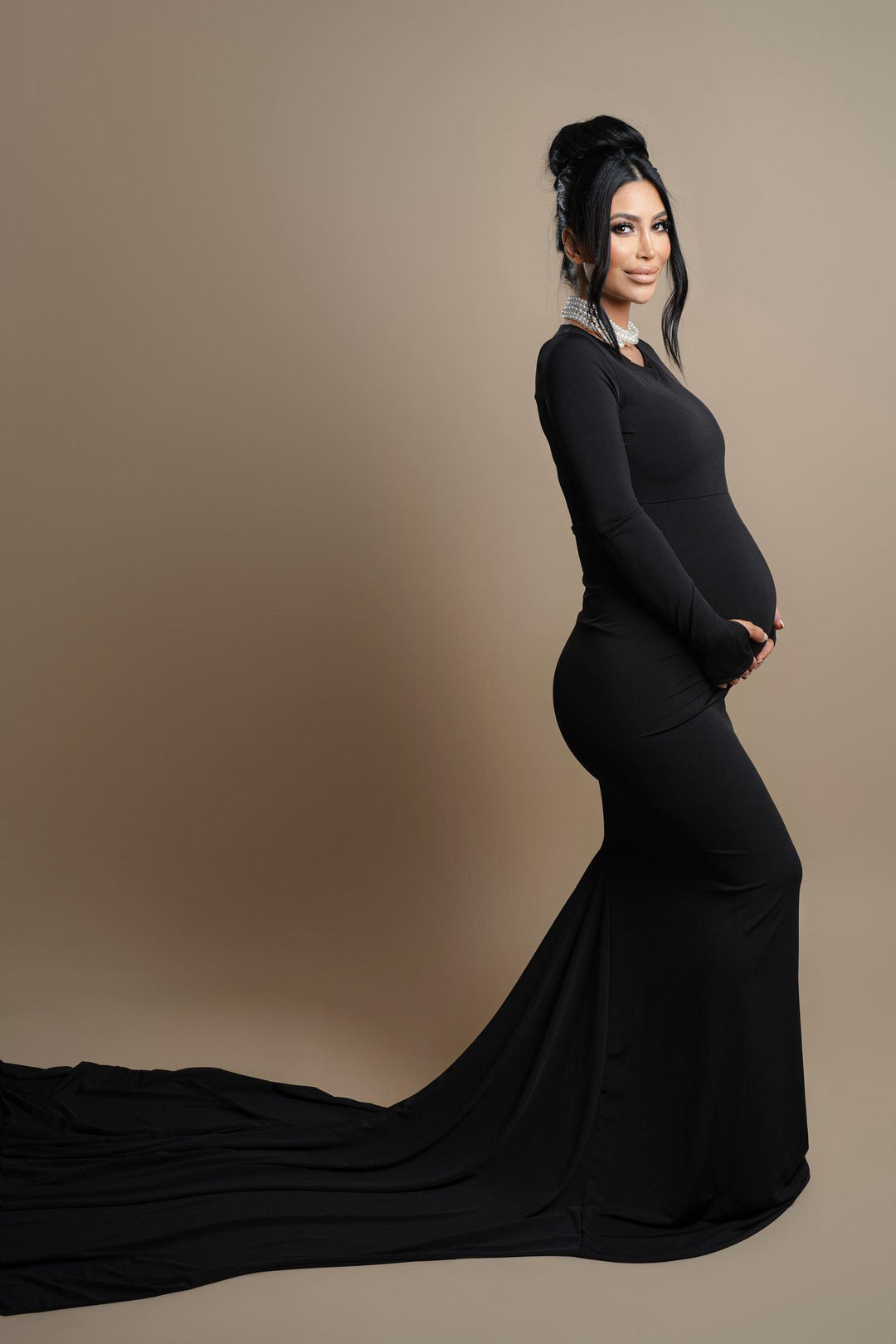 Alie Maternity Photoshoot Gown.