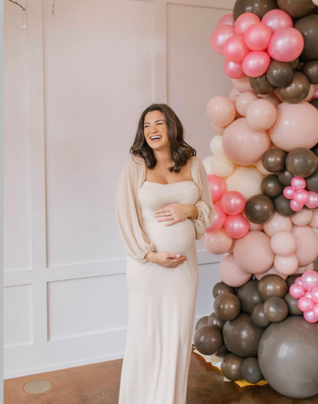 Lulu Dress - Designed To Sculpt And Flatter This Elegant Maternity Lulu Dress - Designed To Sculpt And Flatter This Elegant Maternity