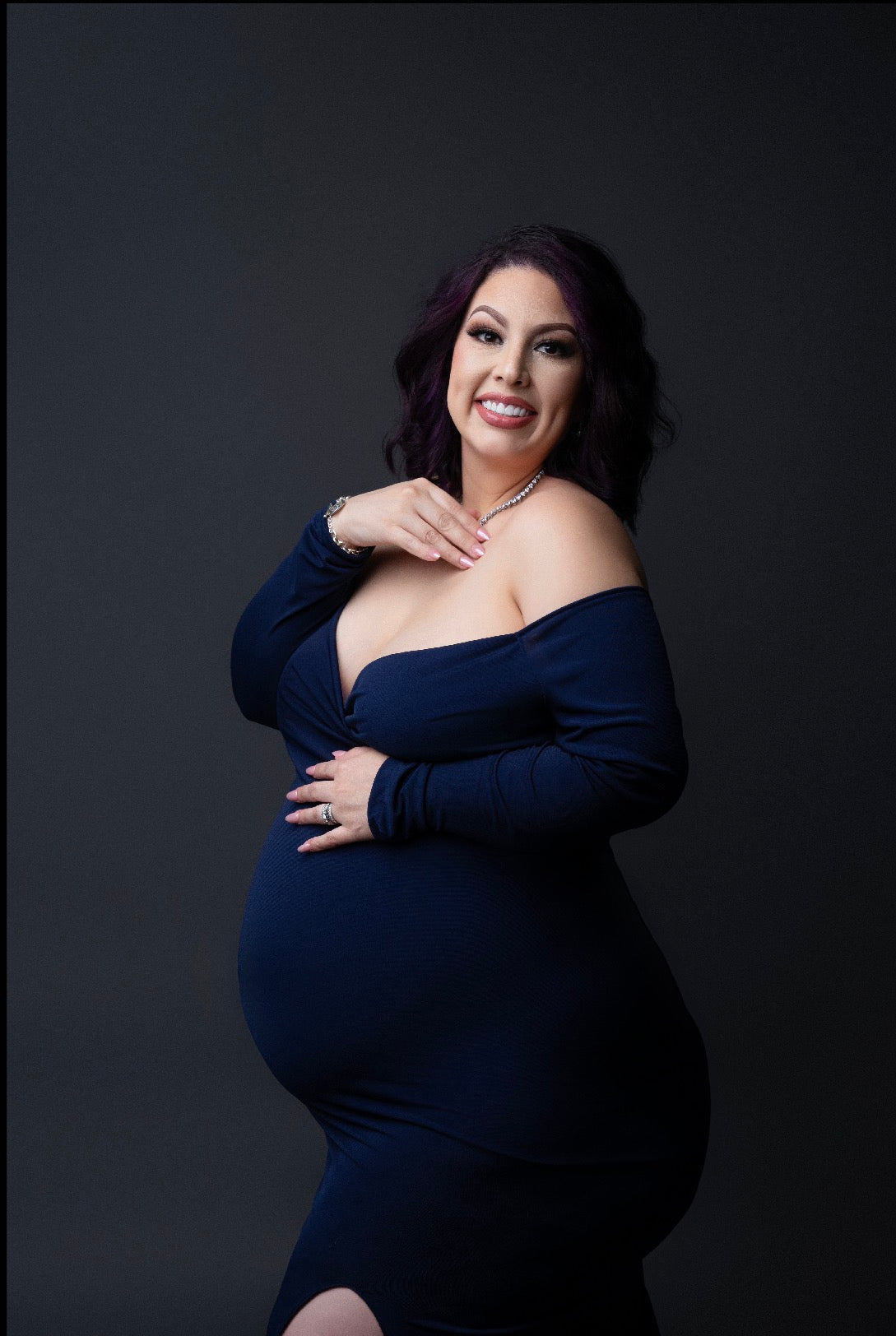 Plus Size Maternity Dress – ANYUTA COUTURE