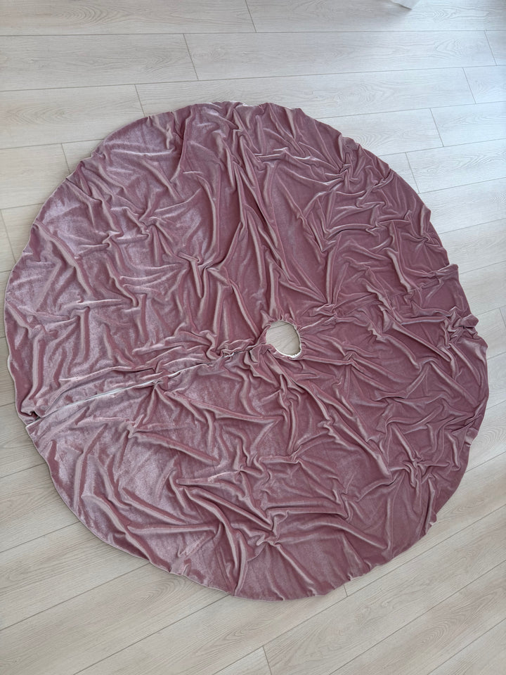 Luxury Soft Plush Velvet Reversible Tree Skirt