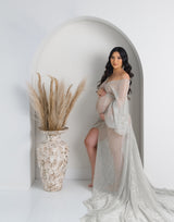 Anyuta Couture Luna Boho Maternity Gown