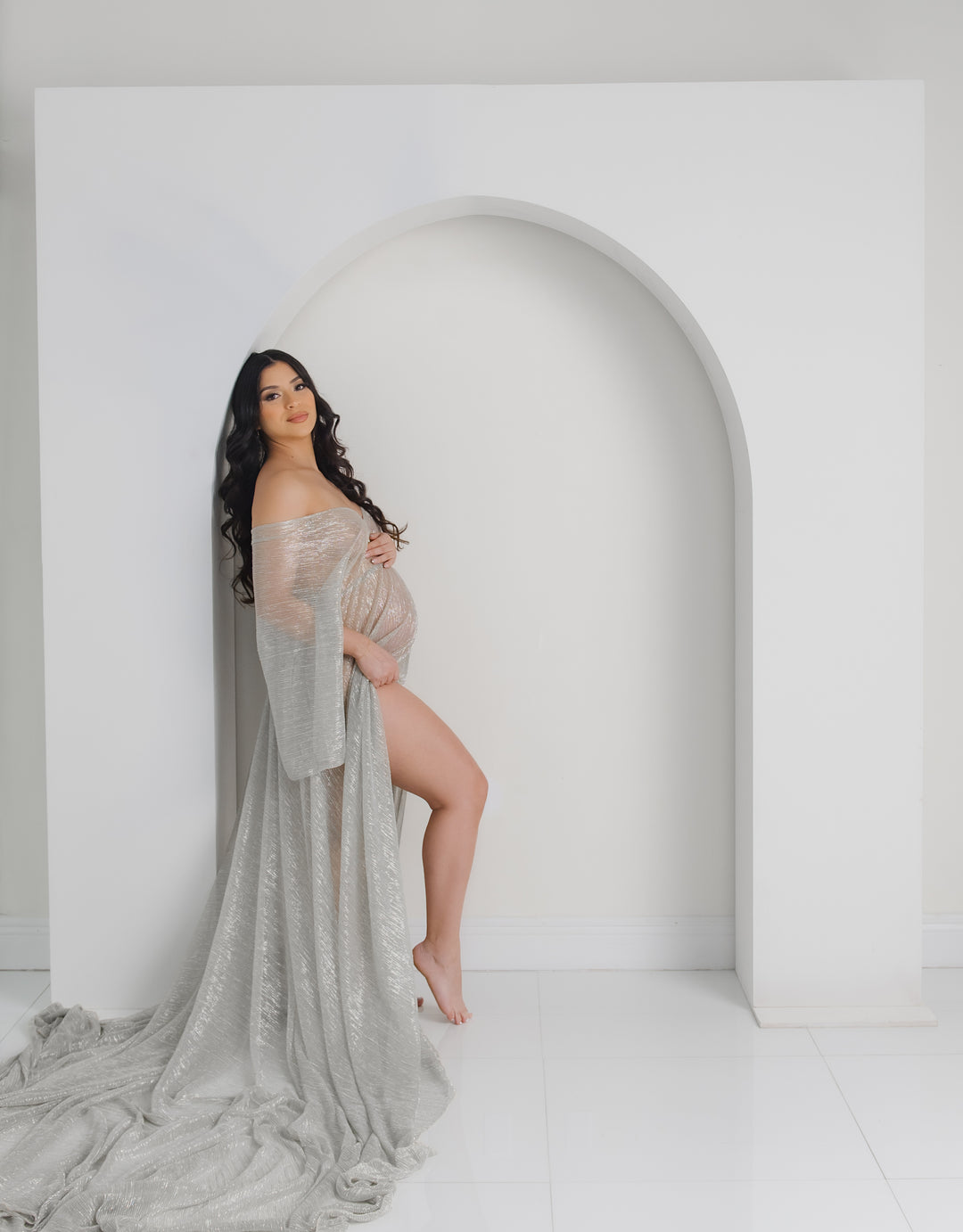 Luna Dress - Beautiful Boho Inspired Dress With Beautiful Silver And Luna Dress - Beautiful Boho Inspired Dress With Beautiful Silver And