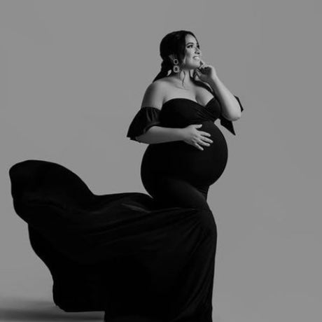 Leilanie Maternity Photoshoot Gown.