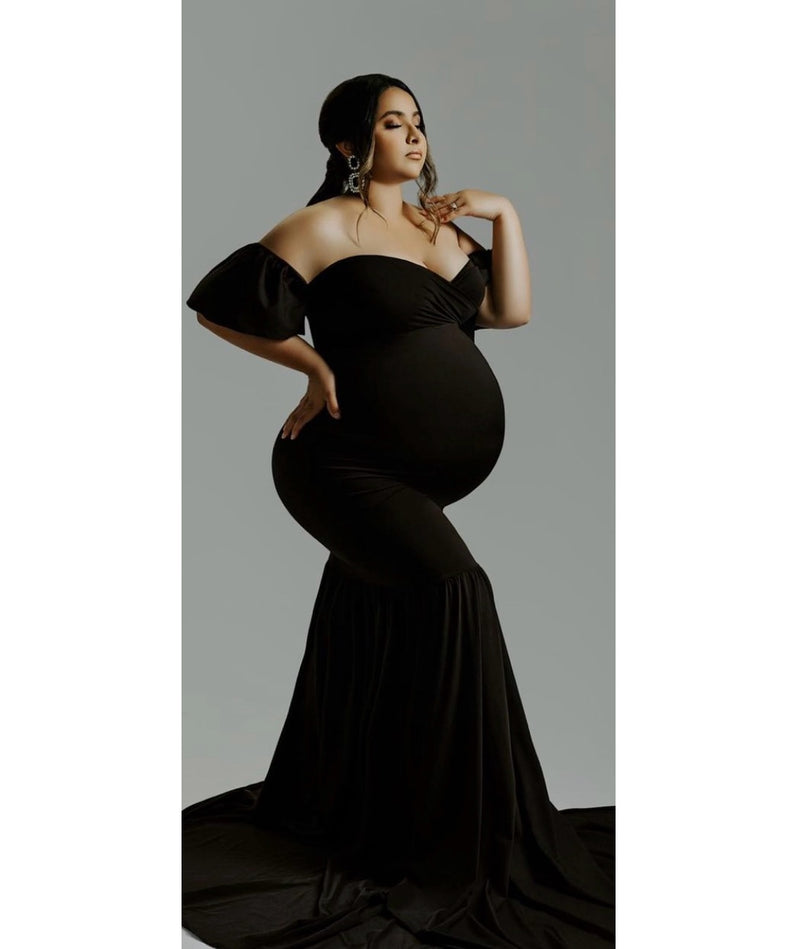 New! Melanie Gown Maternity Dress – ANYUTA COUTURE