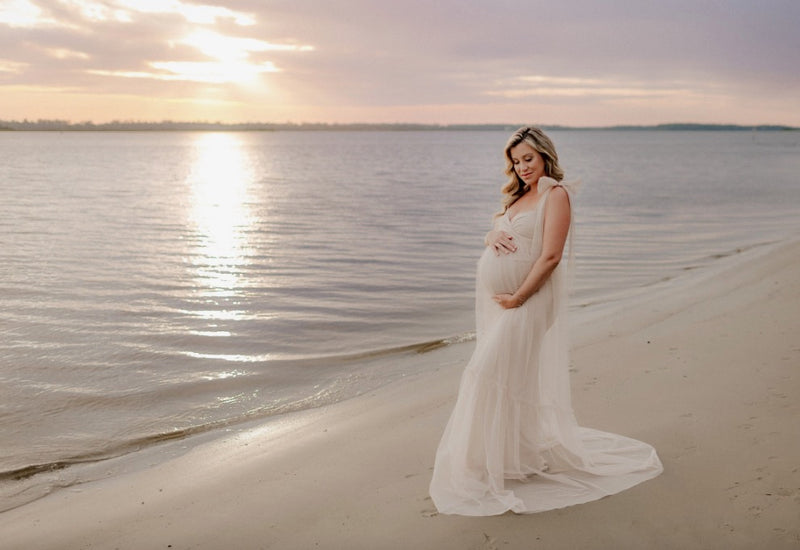 Hannah Gown Maternity Dress
