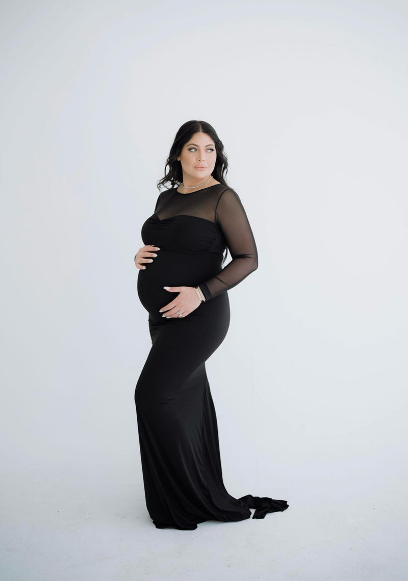 Two Piece Maternity Photoshoot Dress