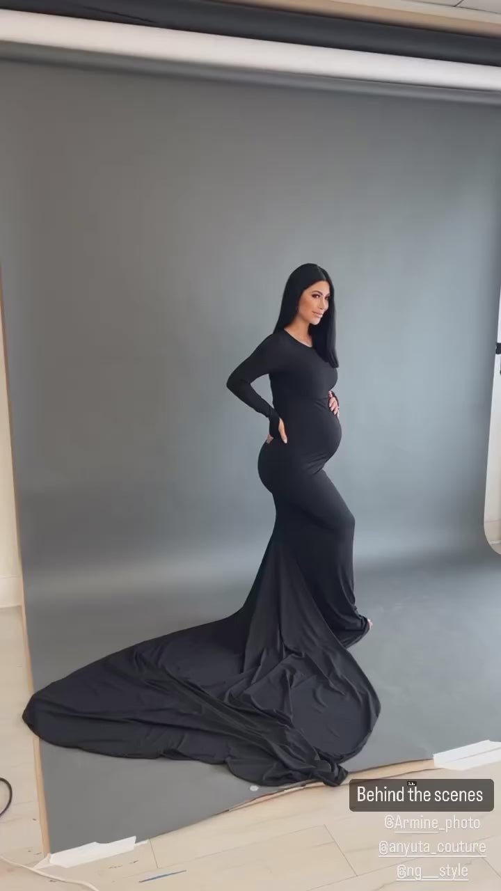 Alie Maternity Photoshoot Gown.