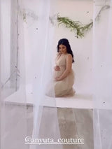 New! Melanie Gown Maternity Dress