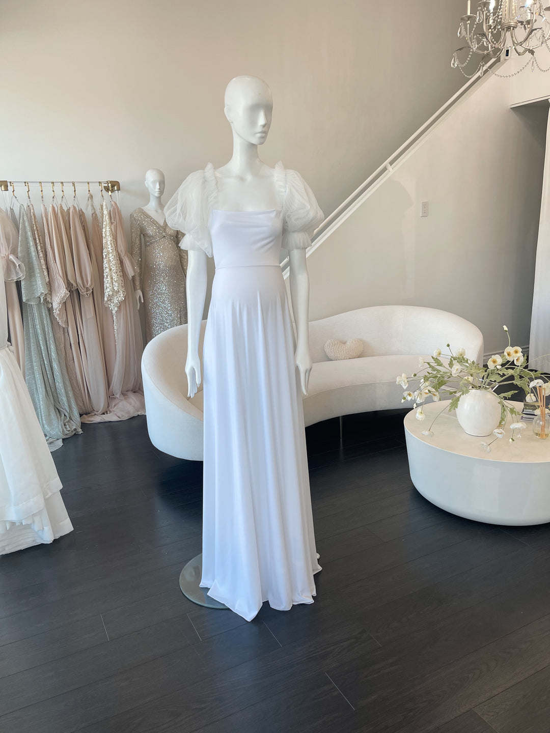 White flowy dress xs-m White flowy dress xs-m