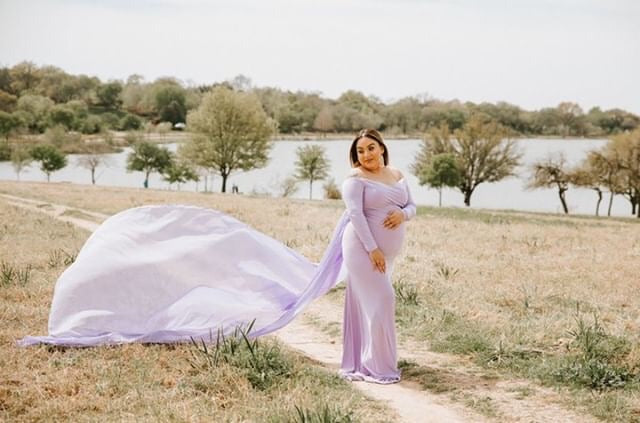 Sona gown with chiffon - ANYUTA  COUTURE