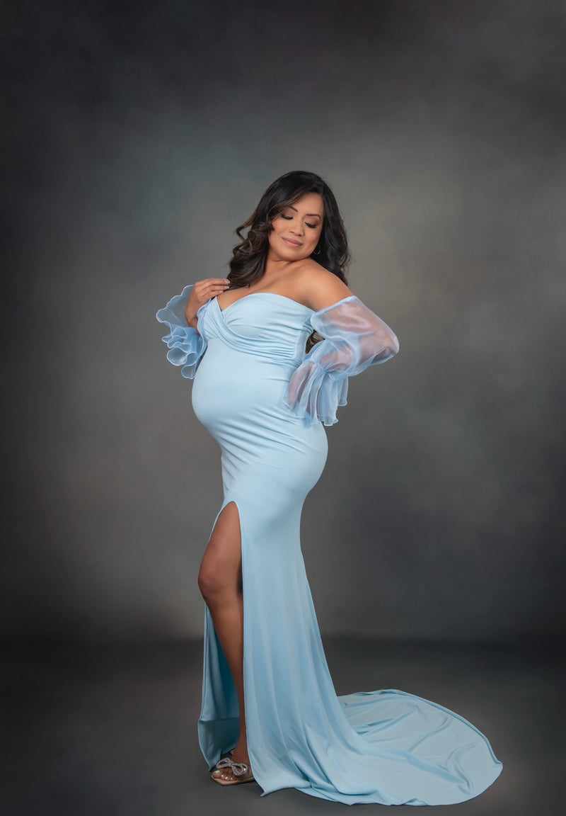 Boho Two Piece Set Maternity Dress – ANYUTA COUTURE