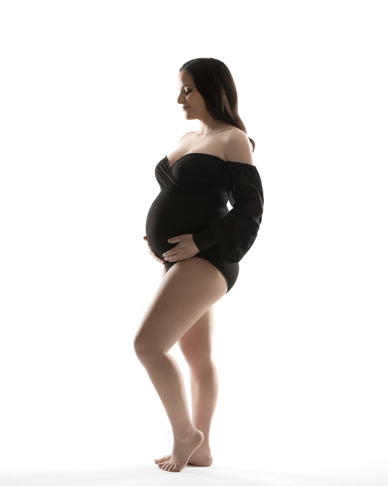 Long Sleeve Maternity Bodysuit