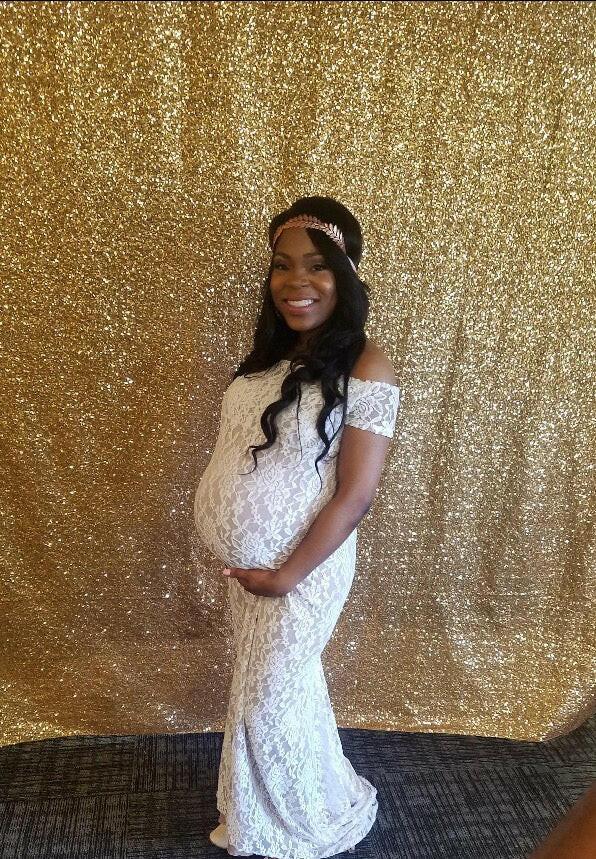 Mila short sleeved gown - ANYUTA  COUTURE