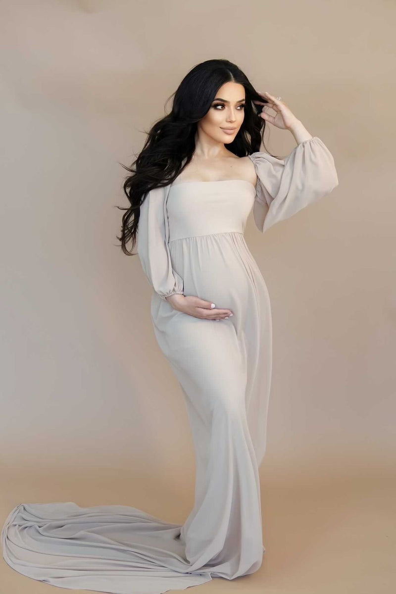 Boho Dress Maternity Gown