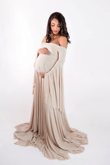 Chandler Flowy Maternity Gown