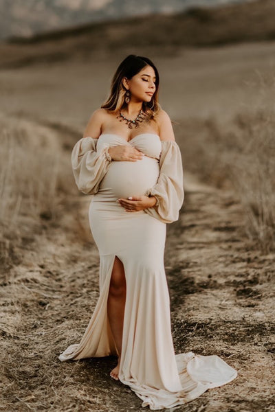 New! Melanie Gown Maternity Dress – ANYUTA COUTURE