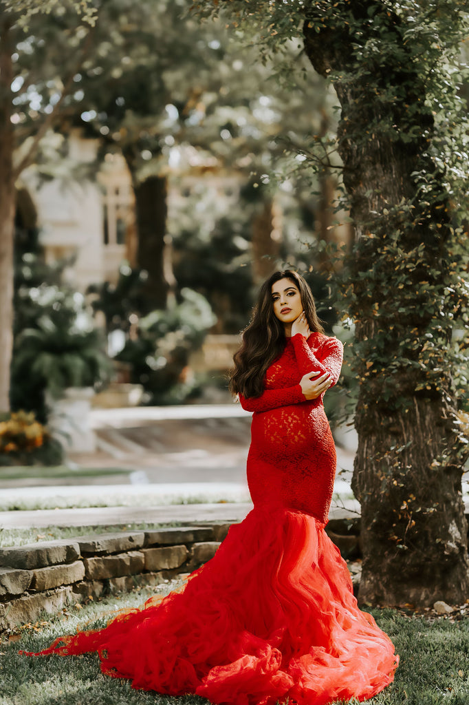 Lace Tulle Dress
